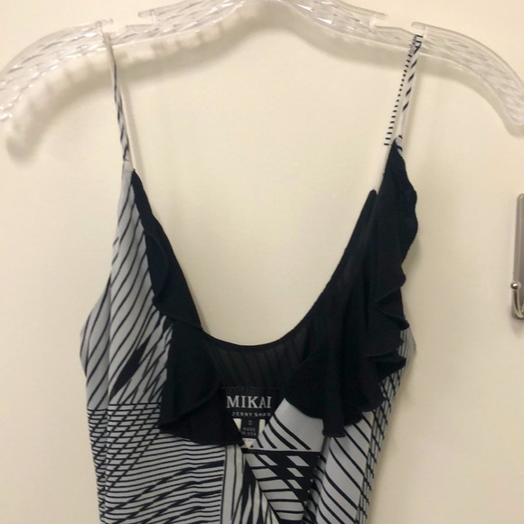 Mikai wrap spaghetti strap dress- size - small - Picture 3 of 8